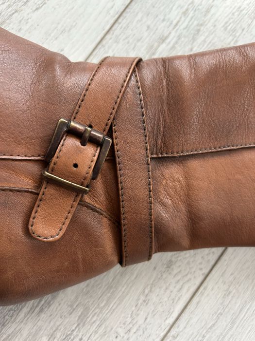 Cizme din piele maro Benvenuti marimea 36/37