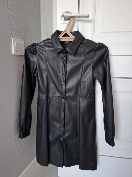 Платье под кожу на 8, 9, 10 лет девочки