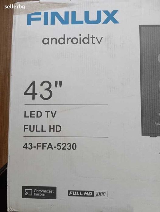 ЗА ЧАСТИ телевизор 43" Finlux Android