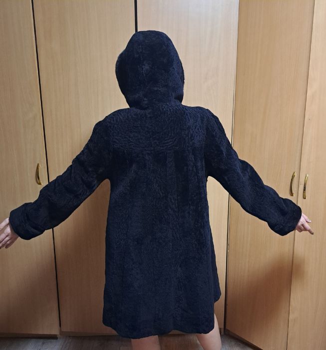 Шуба мутоновая 48 размер