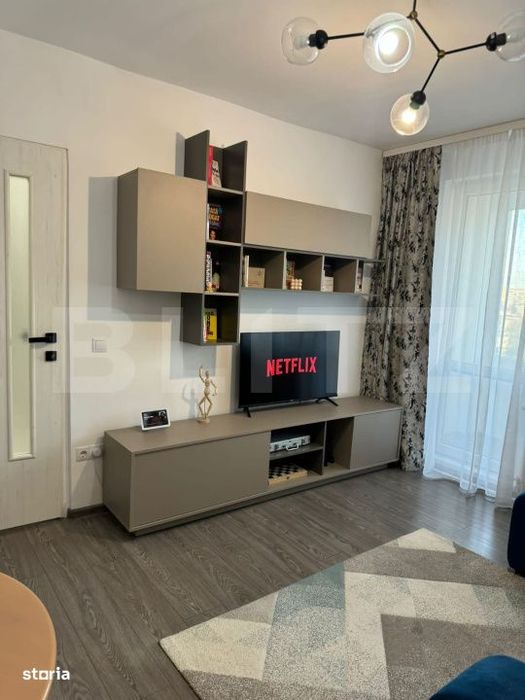 Apartament super finisat si mobilat, 2 camere, zona Hermes, Gheorgheni — fotografia 3