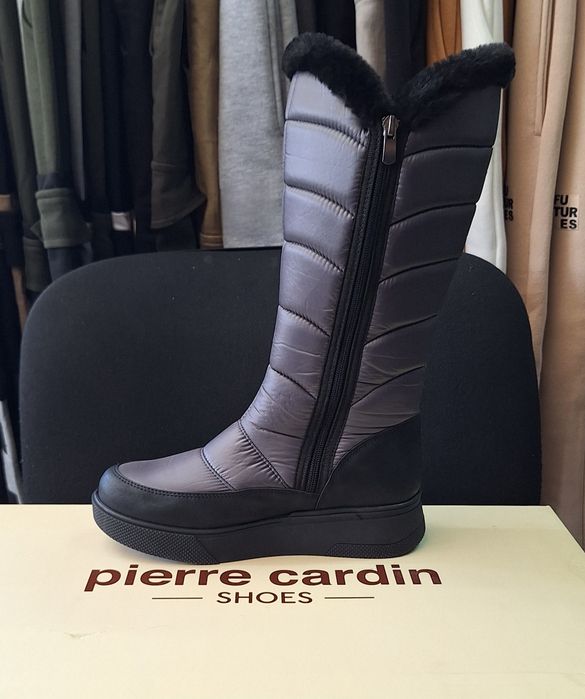 Cizmă damă de iarnă înblănit Pierre Cardin nou.