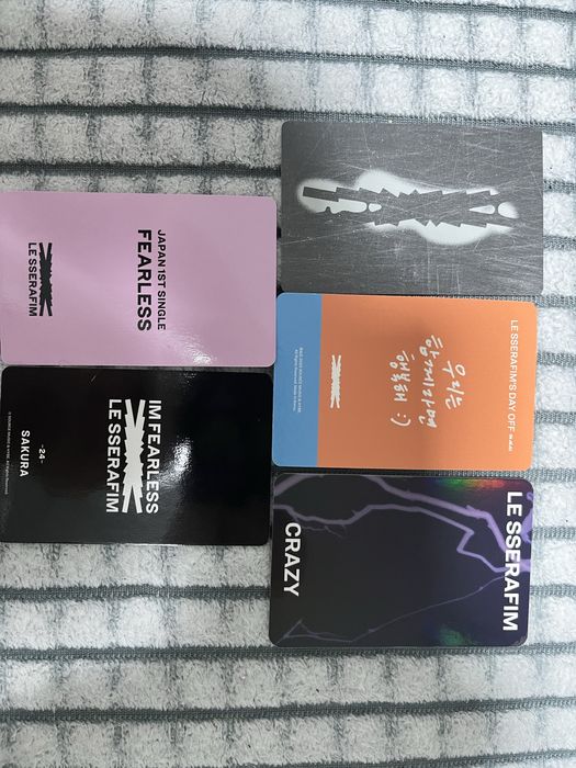 ОФФИЦИАЛЬНЫЕ kpop карточки с сакурой