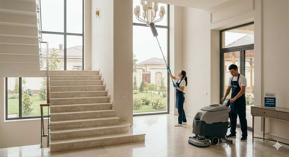 Профессиональная уборка. (Клининг хизмати)