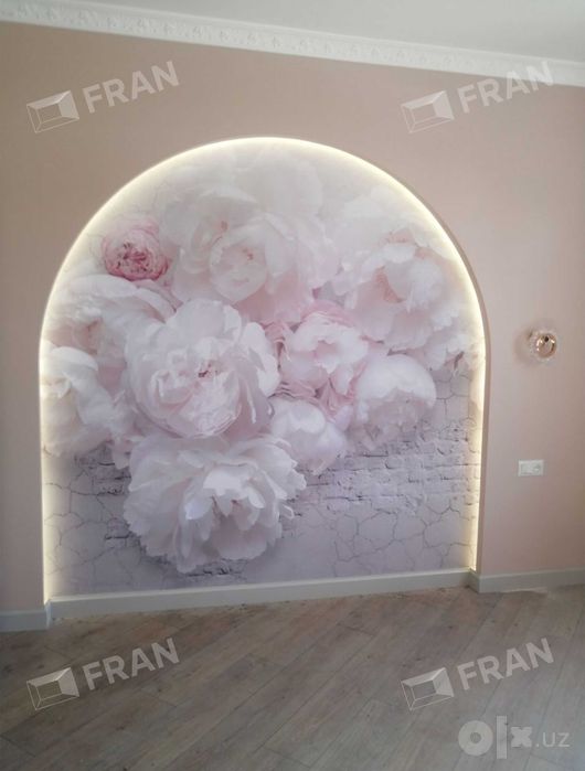 3D фотообои под заказ по размерам / Деvor учун 3D fotooboylar zakazga