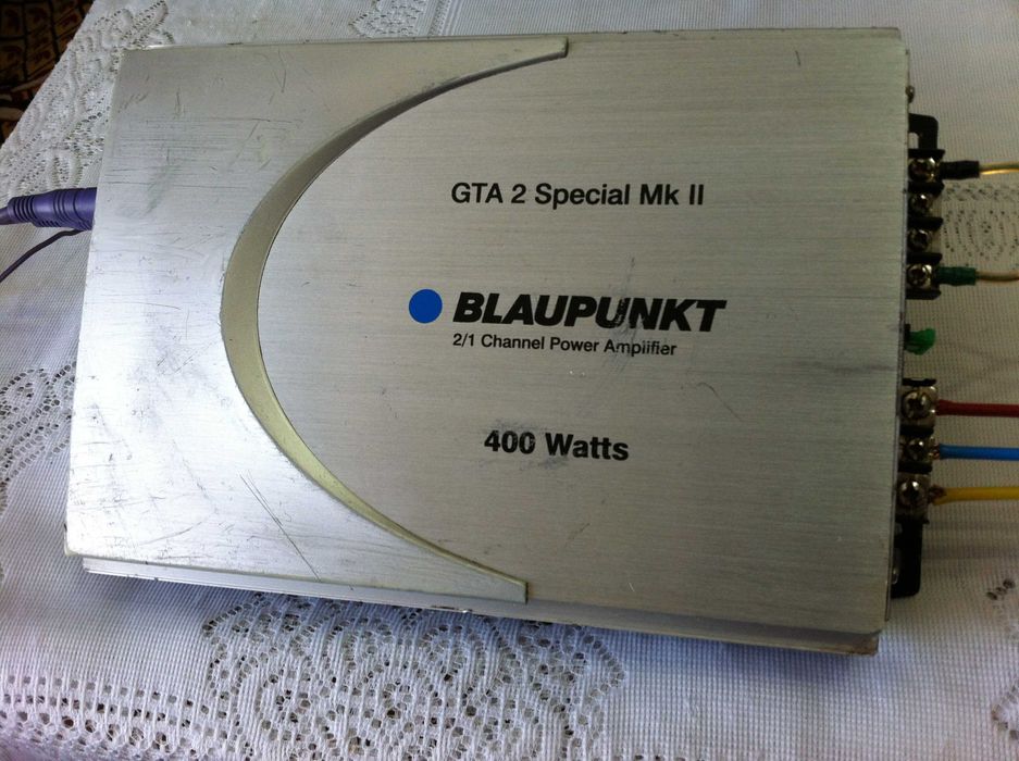 Amplificator Terminator max500W /Blaupunkt max400W/Sig.ANL 100A statie