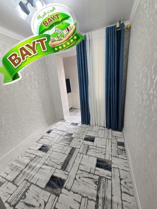 Новый Ремонт 2 комнатная 3 этаж Чиланзар 24 квартал,Орт.Ширин       х