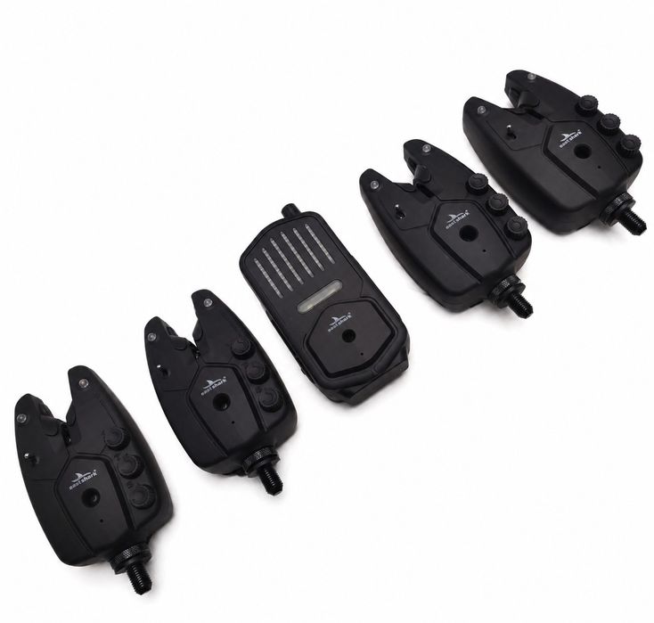 Set 4 Avertizori cu Statie EAST SHARK 4+1 cu sunete Polifonice RF2958B