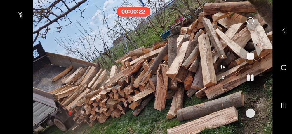 Lemne la metru, esență tare