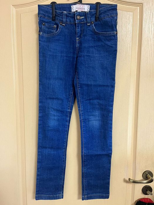 Дънки слим Zara и още три чифта прави дънки за момиче