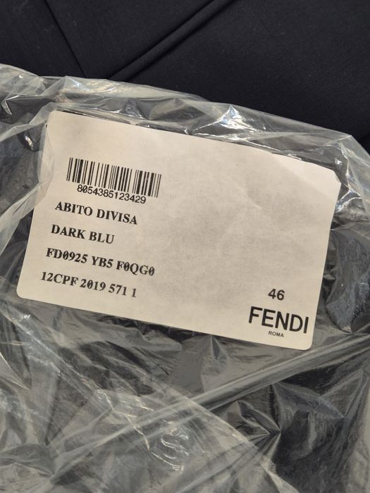 Fendi, мъжки оригинален костюм