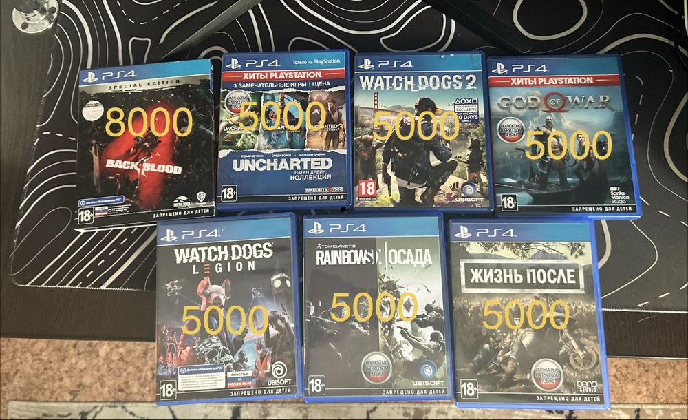 Диски для Ps4/Ps5