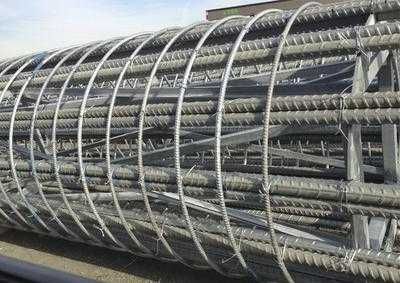 Арматурный каркас для буронабивных свай