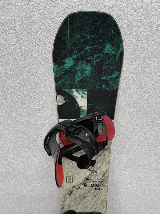 placa snowboard burton radius 145 cm