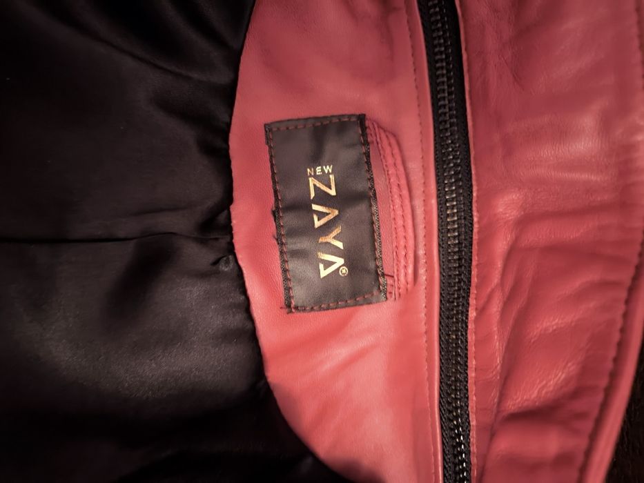 Дамско яке естествена кожа