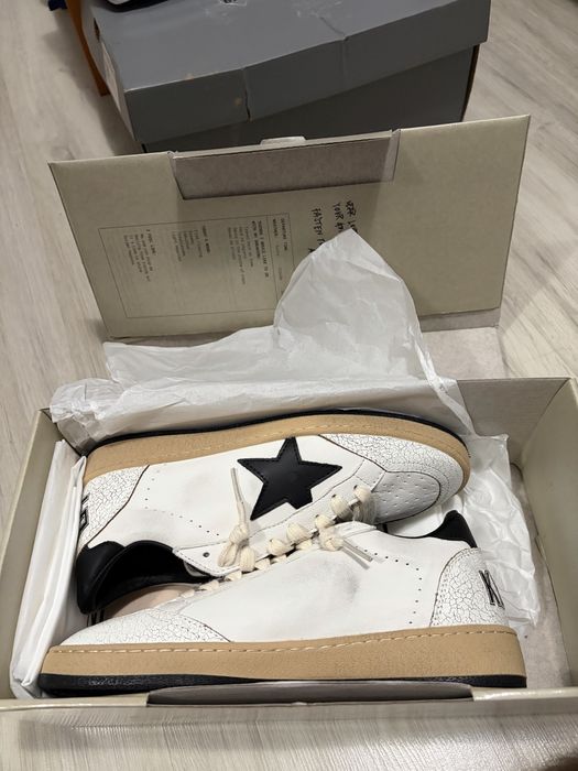 Golden Goose Ball star black white 38