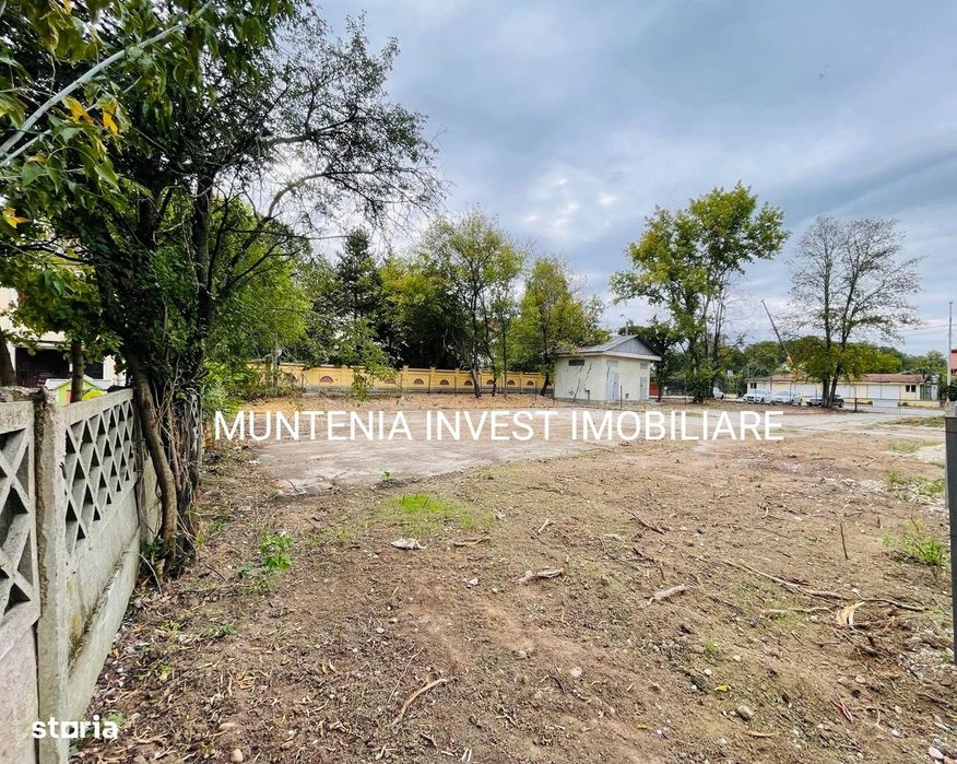 Oferta! Teren 1000 mp. Pitești-zona Centrala