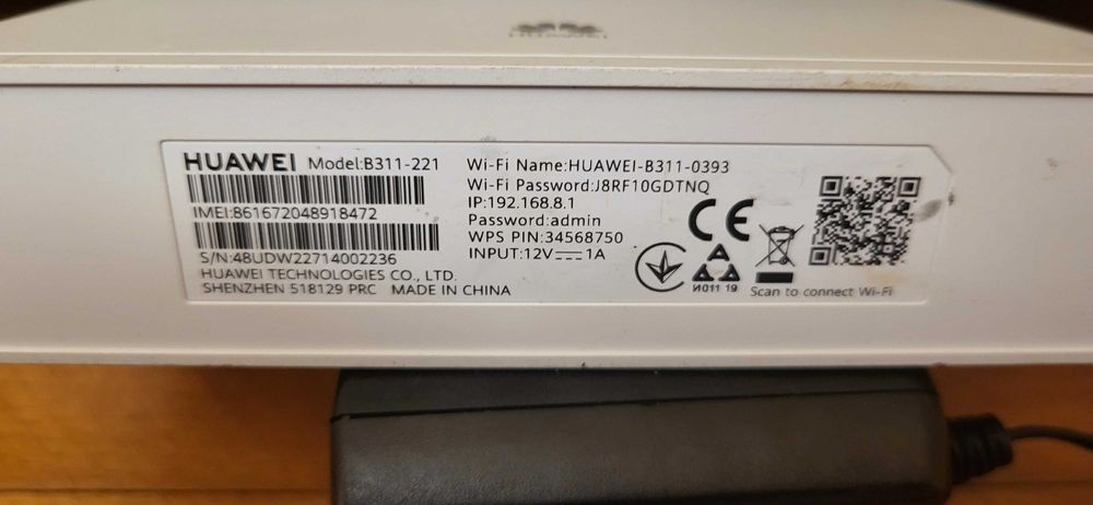 HUAWEI 4G B311-221 Router liber de retea