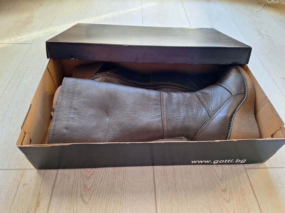 Дамски ботуши естествена кожа