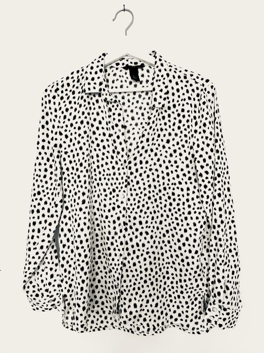 H&M  сатенирана риза