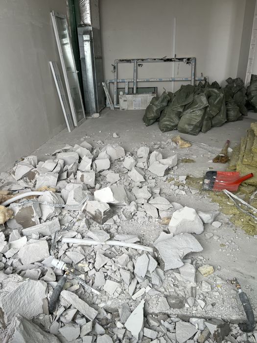 Демонтаж, уборка мусора, работы по сборке корпусной мебели