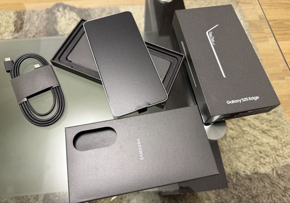 Samsung s25 edge (titanium silver) 256/12 gb ram