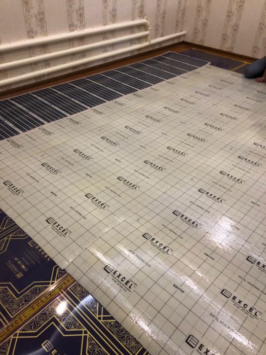 Теплый пол электрический пленочные и кабельные