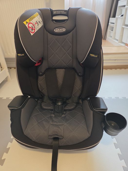 Scaun auto ISOFIX Graco Slimfit LX Black, 0-36 Kg, Negru