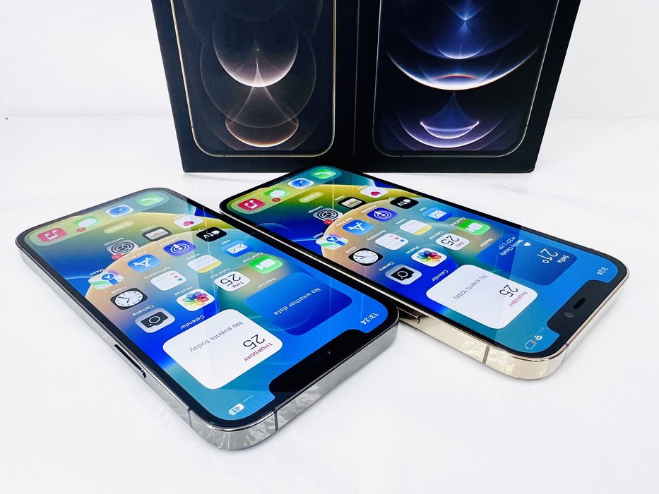 Apple iPhone 12 Pro 128GB Graphite / Gold Перфектен! Гаранция!