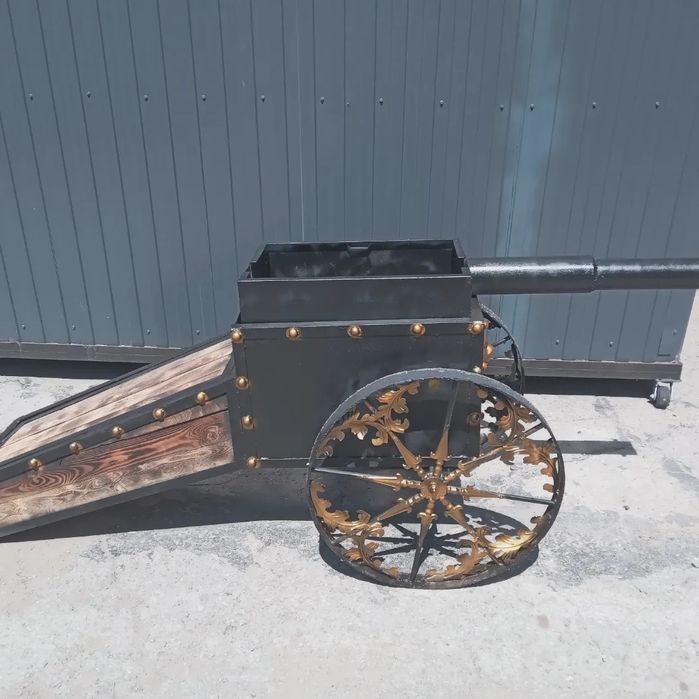 Мангал пушка, для дома,дачи, зоны отдыха