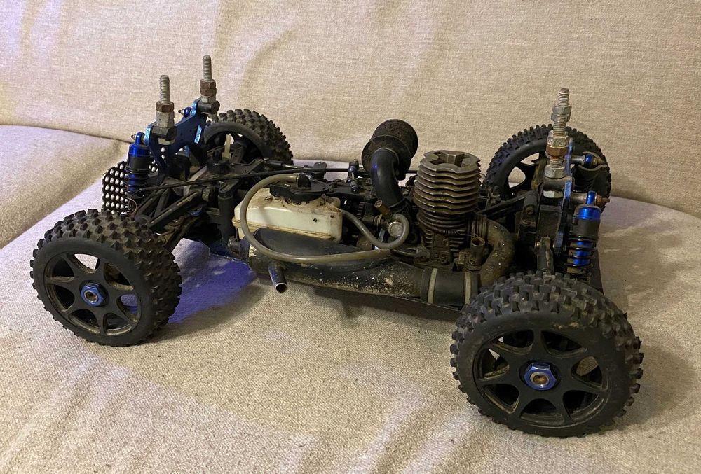 RC Nitro motor de 3,5 cmc 4x4 4WD 40 cm - profesionala de curse