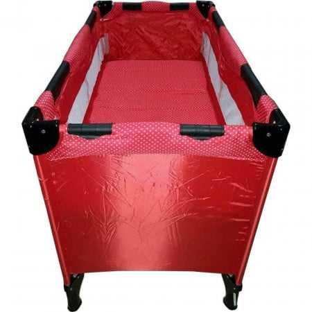 Patut Pliant pe 2 Niveluri, plasa tantari,geanta transport inclusa