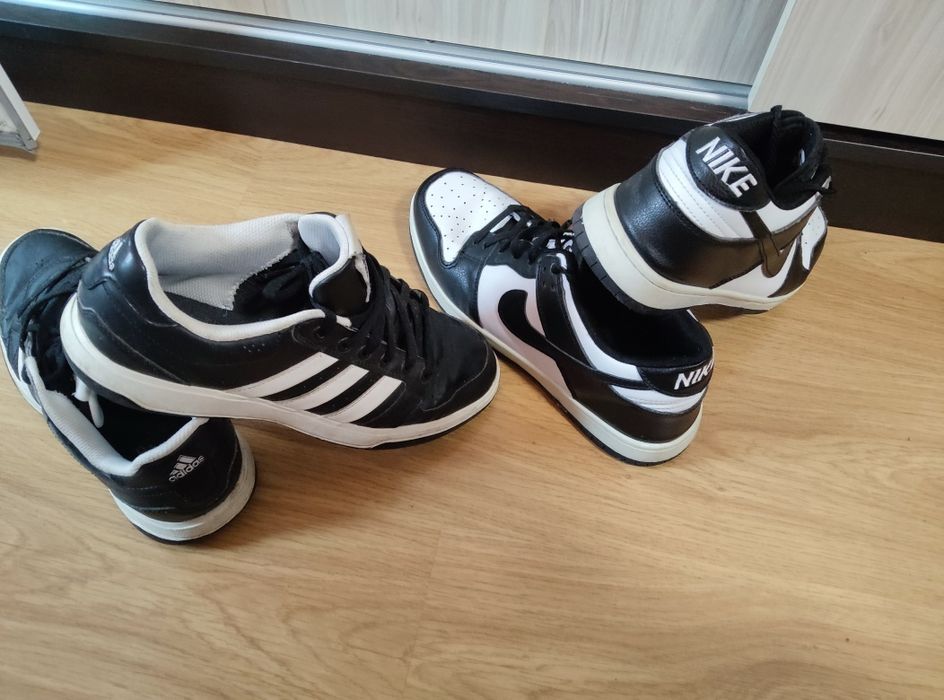 Nike Retro Dunk Low   и Adidas