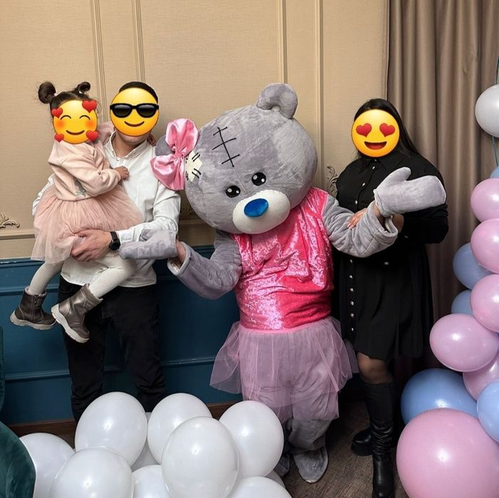 Прокат костюма мишки Тедди.