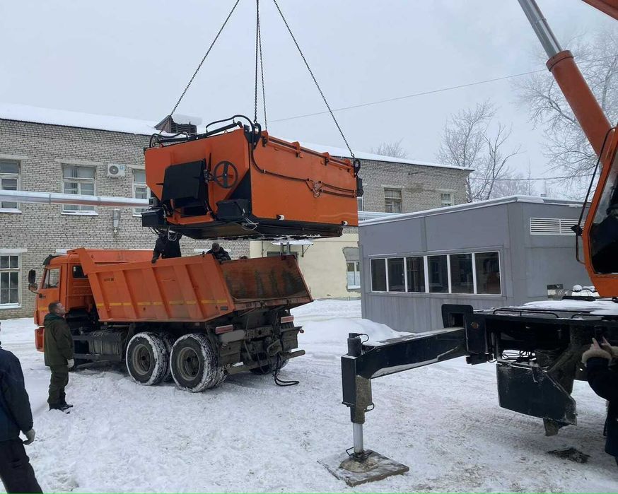 Термос-бункер для асфальта