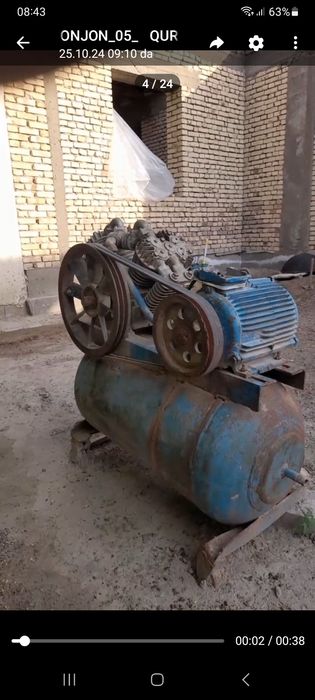 Kompressor tez va arzon narxda sotiladi