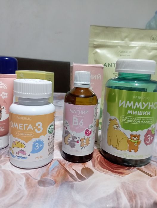 1 -qo'l vitamin, badlar,colagenlar,Detox, antiparazit