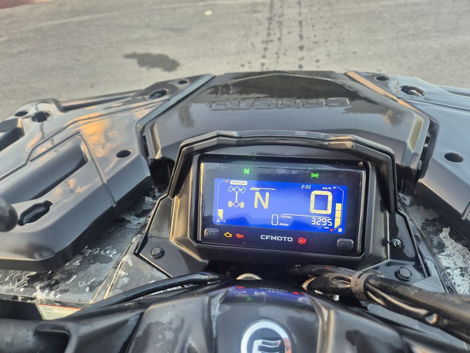 ATV cfmoto 625 overland touring 24