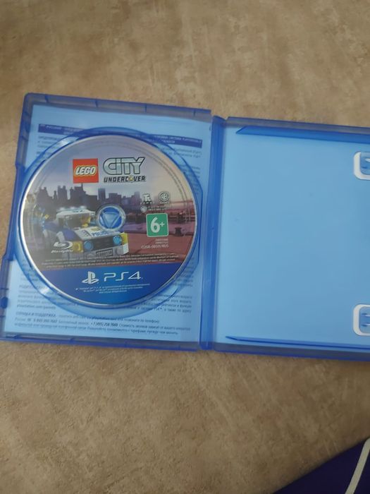 LEGO city undercover disk ps4