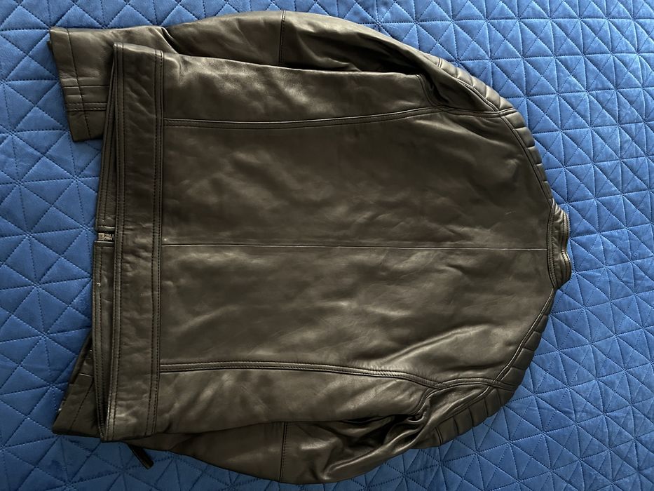 Geaca moto piele naturala