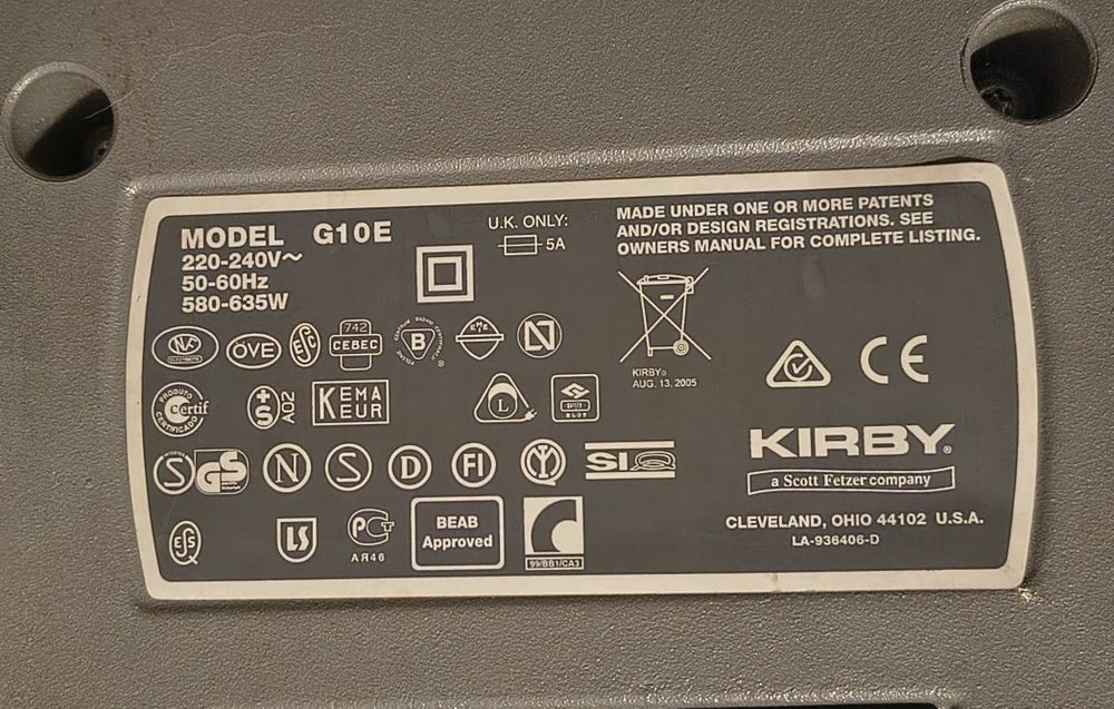 Продам пылесос KIRBY G10E!