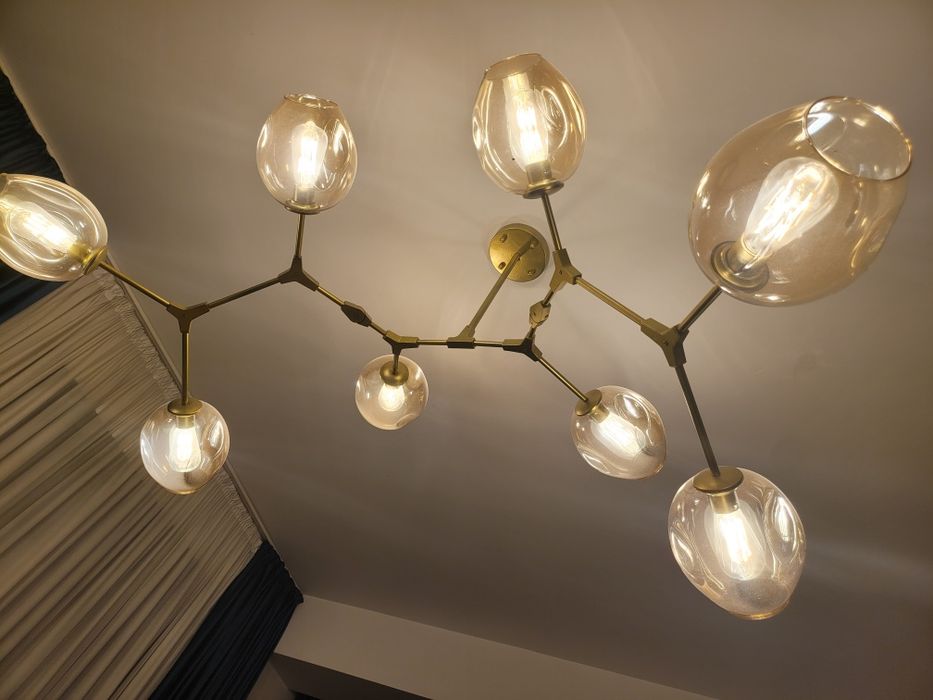 Lustra spider 8 becuri Edisson living