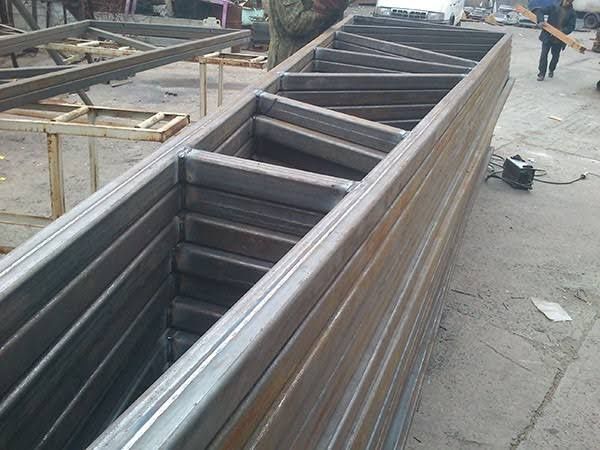 Фермы металоконструкции ворота