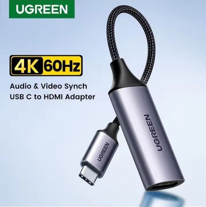 Адаптеры переходники UGREEN USB-C DP HDMI  RJ45