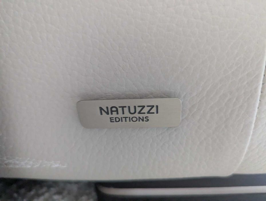 Кожен ъглов диван Стефано (Natuzzi)