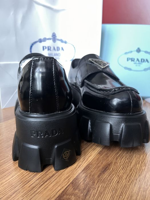 Prada Loafer Гланцов/Матов 38 Норер