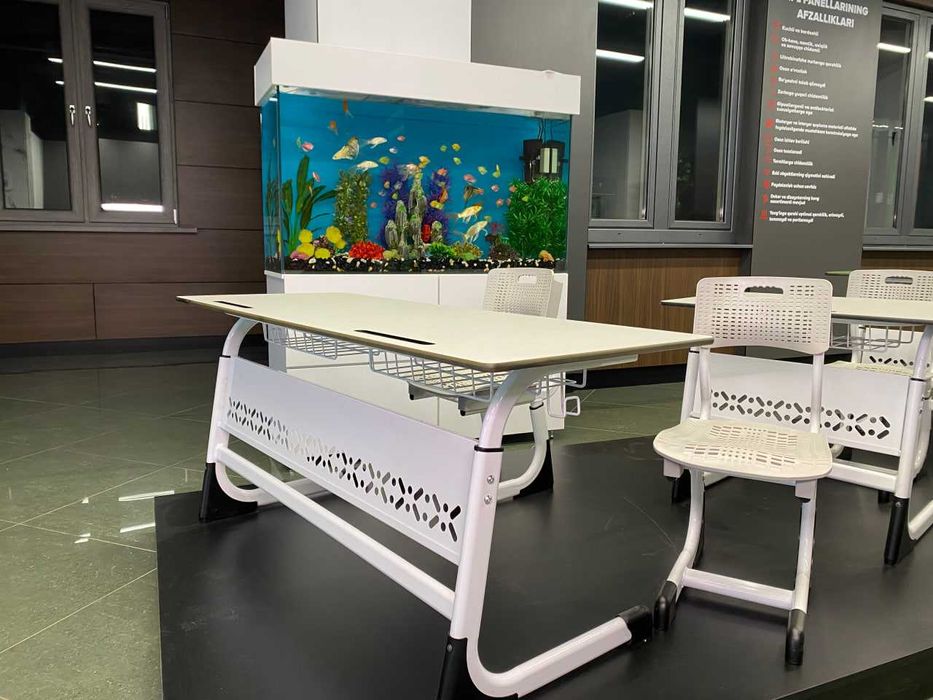 HPL  Двухместная парта + стул