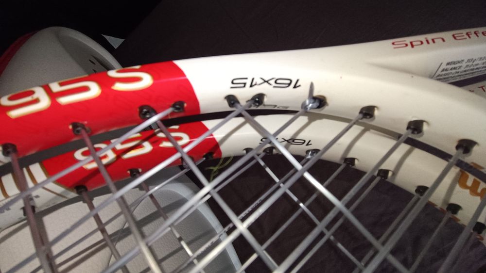 Тенис ракети Wilson Pro Staff 95 " 2 бр. (със сак Wilson 1914) - юбил.