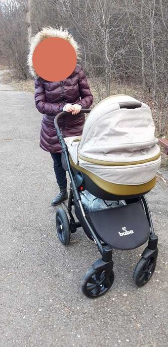 Бебешка комбинирана количка 3в1 Buba - Estilo