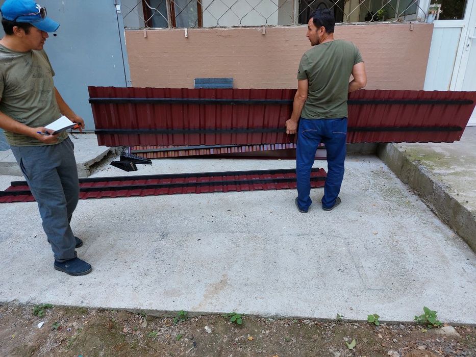 Казырёк установка